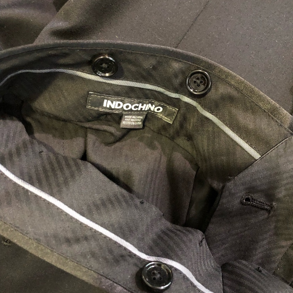 (3B) Men’s Black Tuxedo Pants 34W - Picture 6 of 7